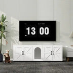 Australia Shop™ – Modern Double-Room Cat Litter Box Furniture (White)