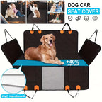 Australia Shop™ – Waterproof Dog Car Seat Hammock with Side Flaps (Hard Base)