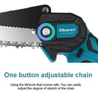 Australia Shop™ – Compact Handheld Mini Chainsaw Kit (Battery Powered)