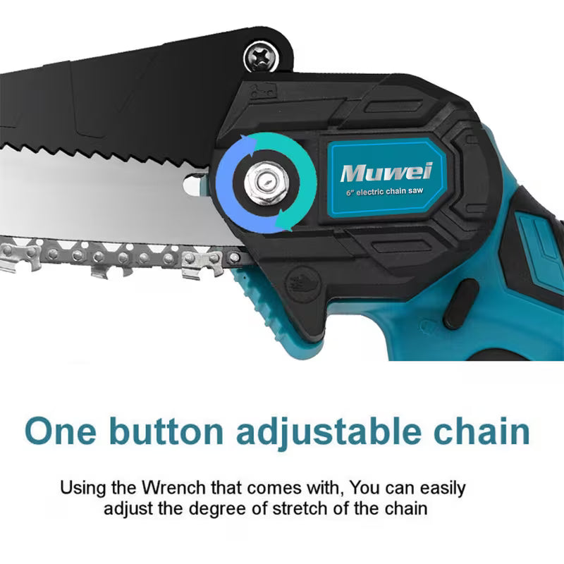 Australia Shop™ – Compact Handheld Mini Chainsaw Kit (Battery Powered)