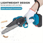 Australia Shop™ – Compact Handheld Mini Chainsaw Kit (Battery Powered)