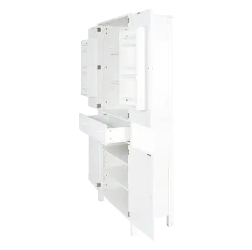 Australia Shop™ – Elegant 70.87” White Kitchen Pantry Cabinet