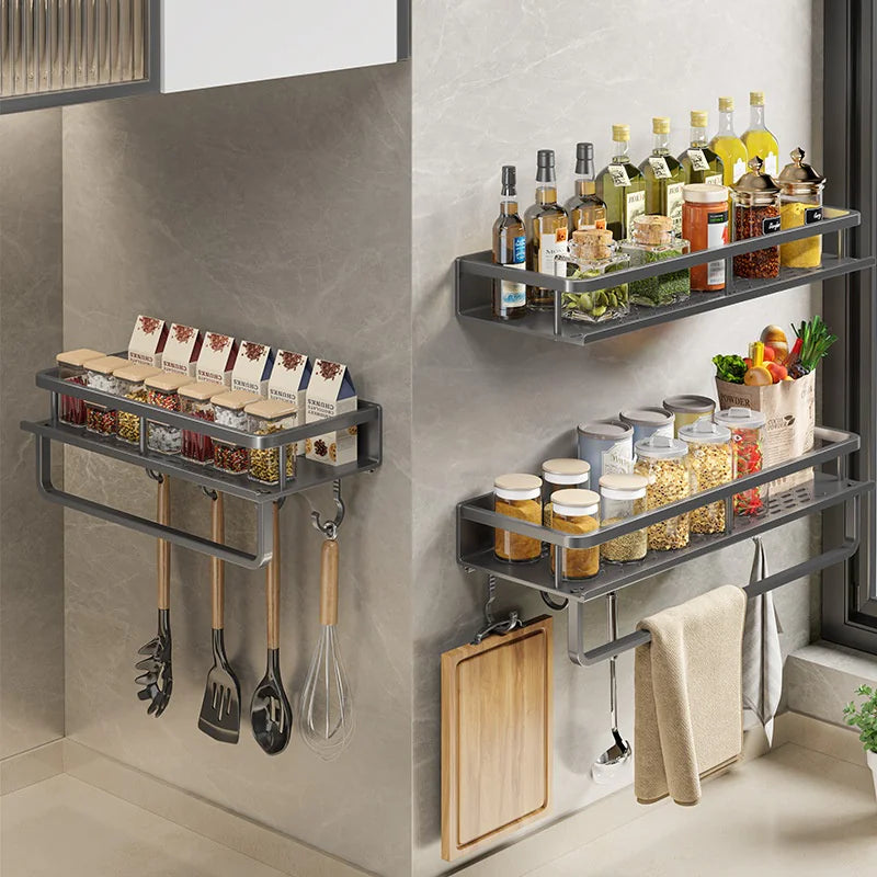 Australia Shop™ – Wall-Mounted Multi-Tier Kitchen Storage Rack