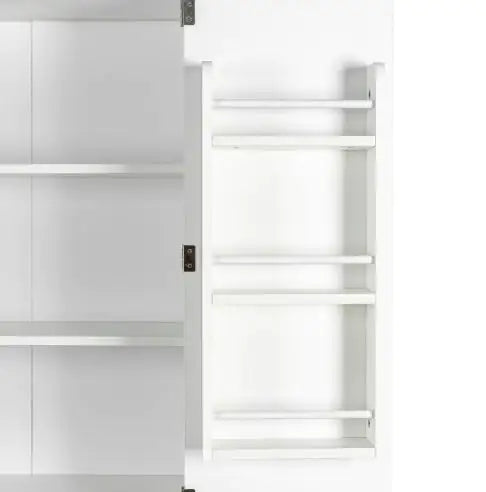 Australia Shop™ – Elegant 70.87” White Kitchen Pantry Cabinet