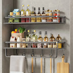 Australia Shop™ – Wall-Mounted Multi-Tier Kitchen Storage Rack