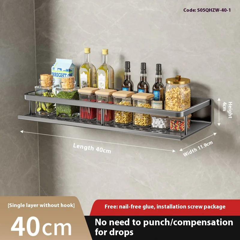 Australia Shop™ – Wall-Mounted Multi-Tier Kitchen Storage Rack